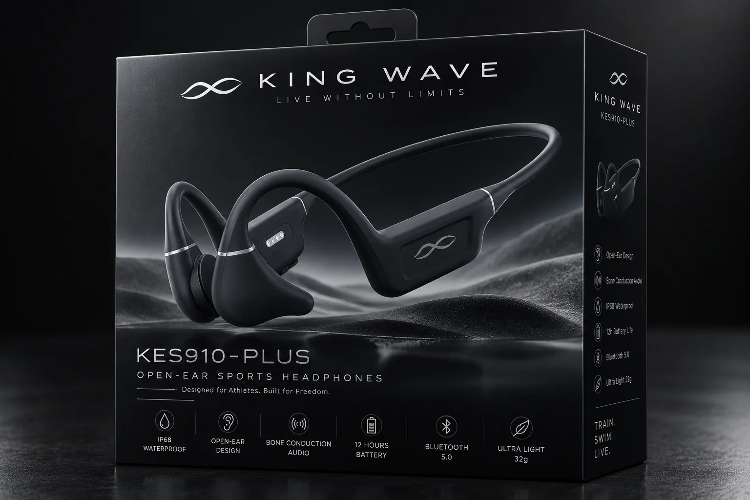 KING WAVE retail packaging front