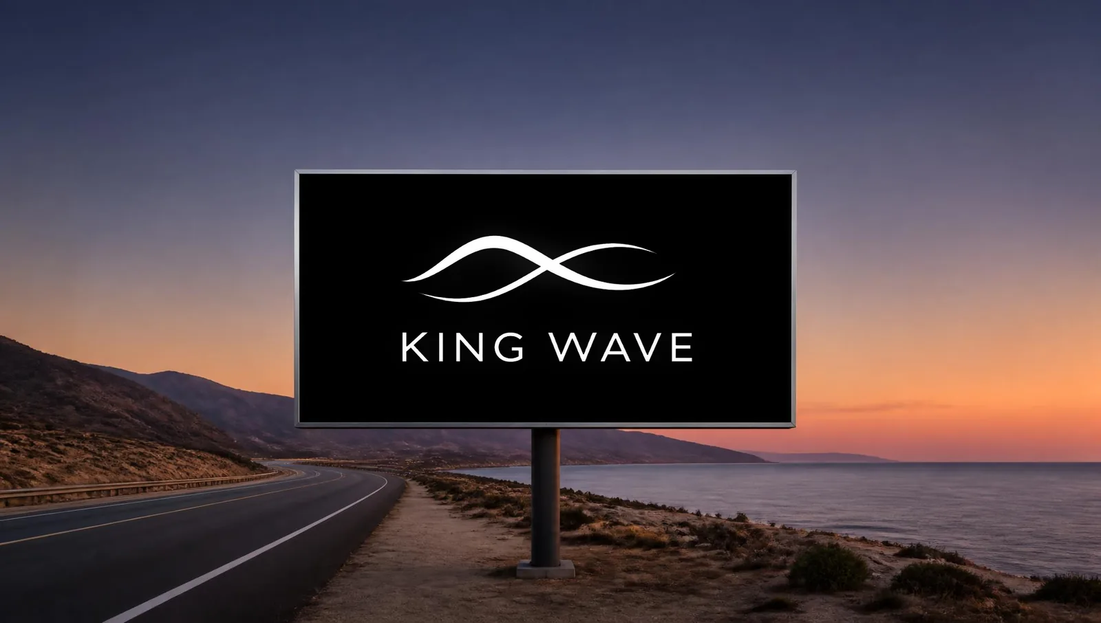 KING WAVE — Coastal Highway — 48-Sheet